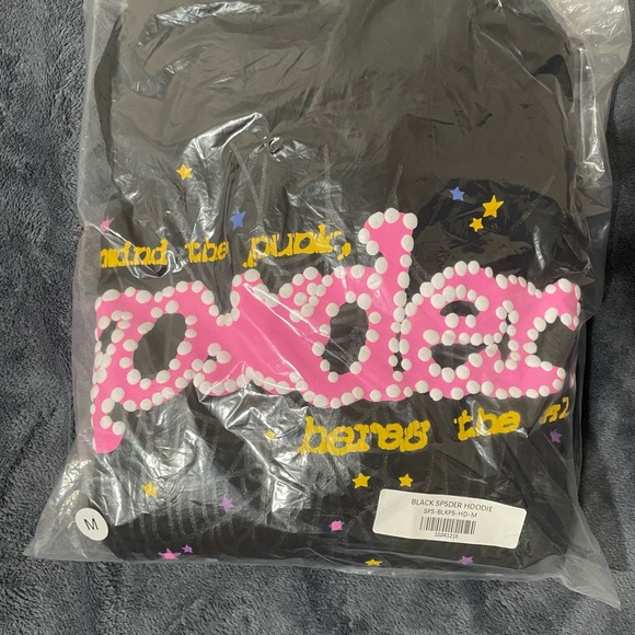 Black Sp5der Hoodie v2 - Picture 2 of 2